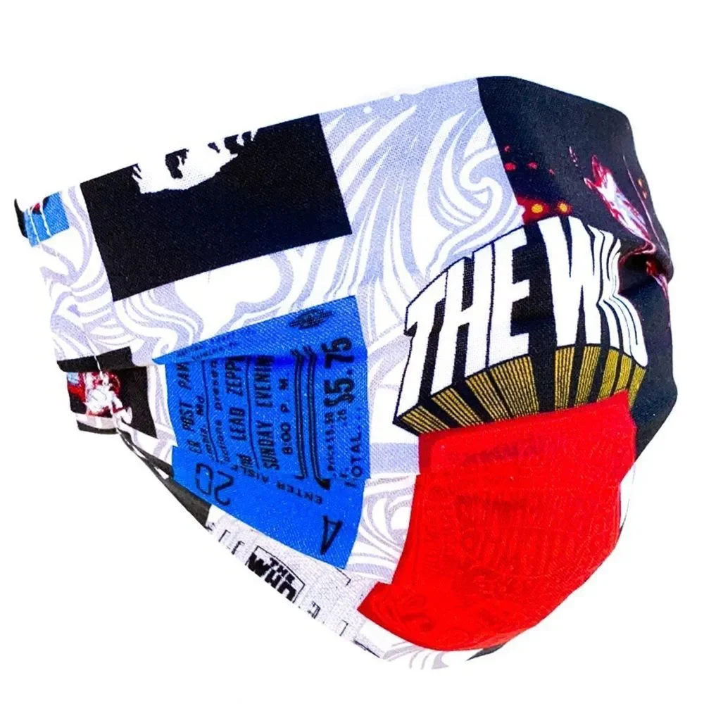 The Who Rock & Roll Face Mask W/Filter Pocket